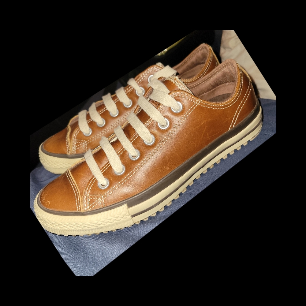 Leather Converse Shoes
